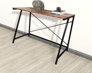 Biurko Selsey Razimu Brązowe 100 cmx50 cm 2