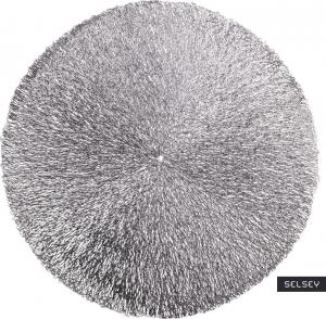 Selsey SELSEY Podkładka pod talerz Farblos średnica 38 cm srebrna 1
