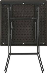 ModernHome Stolik ogrodowy składany stół kawowy rattan balkon ModernHome 2