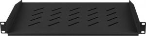 Lanberg Półka do szaf 19" 450/600/800/1000mm Czarna (AK-1008-B) 3
