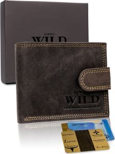 Always Wild Skórzany portfel dla mężczyzny z ochroną RFID Always Wild Nie dotyczy 1