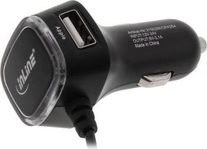 Ładowarka InLine Jednoczęściowa 1x USB-A 3.1 A  (31502M) 2