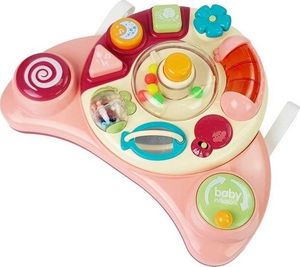 Lean Sport Interaktywny Panel Zabawka dla Niemowląt Muzyka Odgłosy Zwierząt Różowa (8499) 3