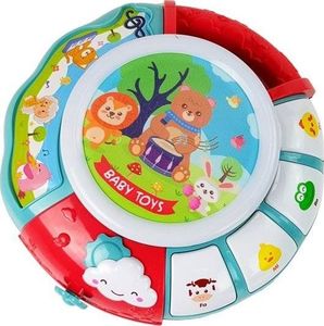 Lean Sport Interaktywny Bębenek dla Niemowlaka Efekty Świetlne 21cm 3