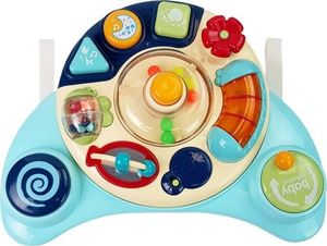 Lean Sport Interaktywny Panel Zabawka dla Niemowląt Muzyka Odgłosy Zwierząt Niebieska (8498) 2