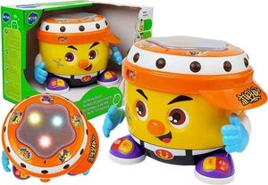 KIK Bębenek Interaktywny Na Baterie Świeci i Gra 2