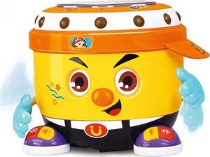 KIK Bębenek Interaktywny Na Baterie Świeci i Gra 5