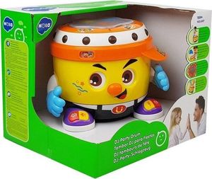 KIK Bębenek Interaktywny Na Baterie Świeci i Gra 6