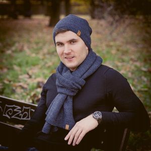 Nandy Nandy Polski Komplet Zestaw Zimowy Czapka Komin 5