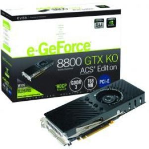 Karta graficzna EVGA GeForce 8800 8800GTX 768MB DDR3/384bit TV/DV 2,0 GHz (acs/3) 1