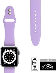 Crong Pasek Crong Liquid Band do Apple Watch 42/44 mm fioletowy 2
