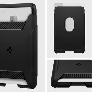 Spigen Kieszeń na karty Spigen Rugged Armor MagSafe Universal Magnetic Card Wallet Black 14