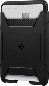 Spigen Kieszeń na karty Spigen Rugged Armor MagSafe Universal Magnetic Card Wallet Black 3