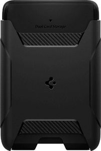 Spigen Kieszeń na karty Spigen Rugged Armor MagSafe Universal Magnetic Card Wallet Black 5