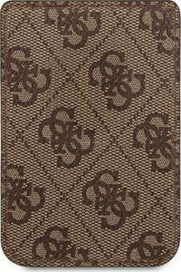 Guess Kieszeń na karty Guess Wallet Card Slot GUWMS4GTLBR MagSafe 4G brąz/brown 3