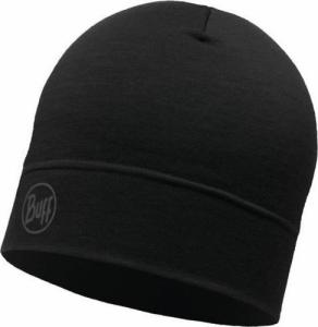Buff BUFF® Czapka Merino Lightweight Hat SOLID BLACK 1