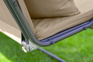 Funfit Huśtawka ogrodowa Relax Plus beżowa 12