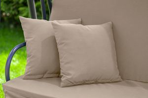 Funfit Huśtawka ogrodowa Relax Plus beżowa 13