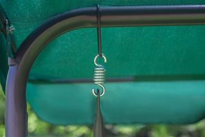 Funfit Huśtawka ogrodowa Relax Plus zielona 11