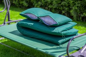 Funfit Huśtawka ogrodowa Relax Plus zielona 16