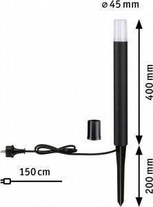 Paulmann Outdoor 230V Słupek Flare 400 3W IP65 5
