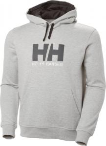 Helly Hansen Bluza męska Logo Hoodie Grey Melange r. L (33977-950) 1