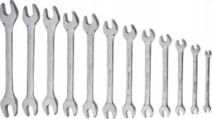 Stanley Klucze płaskie KRÓTKIE 6-32mm 12szt. 2