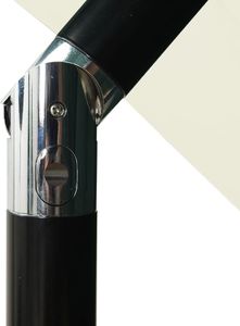 vidaXL 3-poziomowy parasol na aluminiowym słupku, piaskowy, 2,5x2,5 m 6