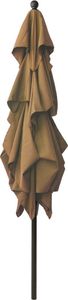 vidaXL 3-poziomowy parasol na aluminiowym słupku, taupe, 2,5x2,5 m 4