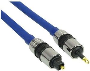 Kabel InLine Toslink Mini - Toslink 2m niebieski (89912P) 1