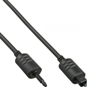 Kabel InLine Toslink Mini - Toslink 10m czarny (89916A) 1