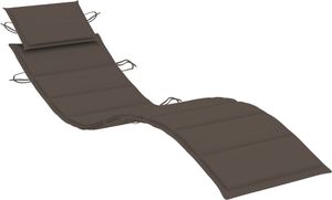 vidaXL Leżaki z poduszkami i stolikiem, 2 szt., lite drewno akacjowe 8