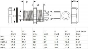 Organizer InLine Dławik Czarny 10 sztuk  (44011B) 3