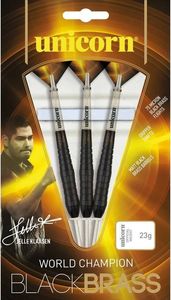 Unicorn Rzutki steel tip Unicorn BLACK BRASS - Jelle Klaasen 25 g 3