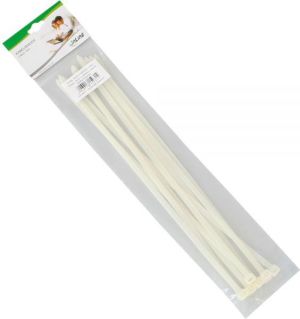 Organizer InLine Opaska zaciskowa Biały 10 sztuk  (59964Y) 2