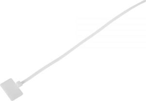 Organizer InLine Opaska zaciskowa Biały 100 sztuk  (59967G) 2
