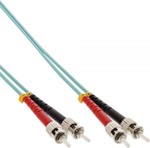 InLine Patchcord światłowodowy ST/ST, 50/125µm, OM3 5m (81505O) 1