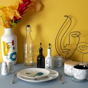 Intesi Butelka ceramiczna Arty biała! 4