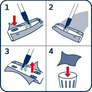 Leifheit Leifheit Clean and Away Ścierki Do Mopa 20szt 56668.. 6