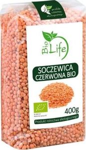 BIO LIFE Soczewica czerwona 400g EKO Bio Life 1