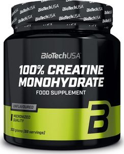 Bio Tech BioTechUSA - 100% Monohydrat Kreatyny, Bezsmakowy, 300g 1