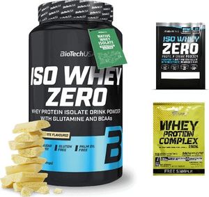 Bio Tech BioTechUSA - Iso Whey Zero, Biała Czekolada, 908g 1