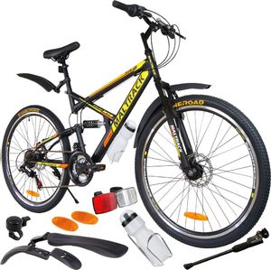 MalTrack Rower Górski MTB MalTrack Target YELLOW-ORANGE 26" 1