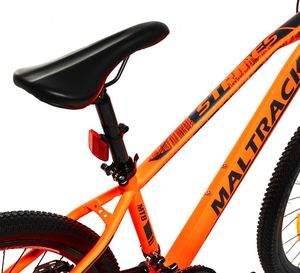MalTrack Rower Górski MTB MalTrack STRIPES ORANGE Neon 26'' 11