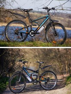 MalTrack Rower Górski MTB MalTrack Target BLUE-ORANGE 26" 5