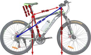 MalTrack Rower górski MTB TEAM GREEN 26" 2