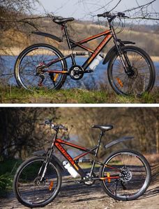 MalTrack Rower Górski MTB MalTrack Target RED-ORANGE 26" 4