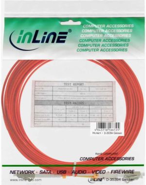 InLine Patchcord światłowodowy LC/LC, 50/125µm, OM2, 15m (88545) 2