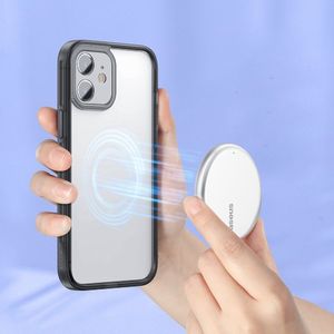 Baseus Baseus Camera Lens Protector Case pancerne elastyczne żelowe etui do iPhone 12 mini czarny (FRAPIPH54N-01) 7