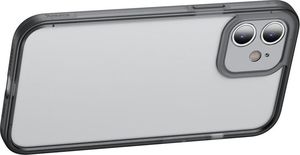 Baseus Baseus Camera Lens Protector Case pancerne elastyczne żelowe etui do iPhone 12 mini czarny (FRAPIPH54N-01) 10